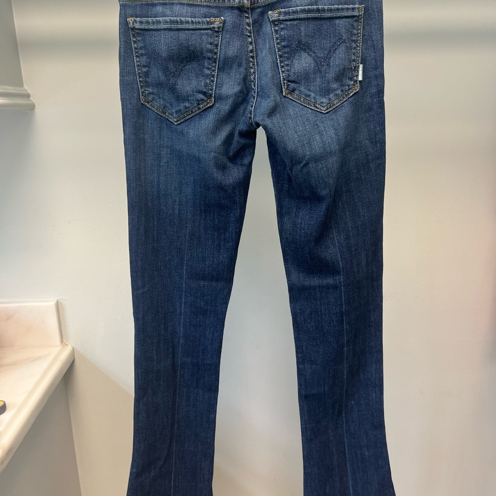 Mother Denim The Runaway “Flowers from the Storm” Size 25